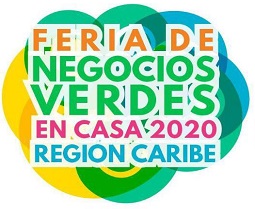 Logo de la «Feria de Negocios Verdes en Casa 2020, Región Caribe»